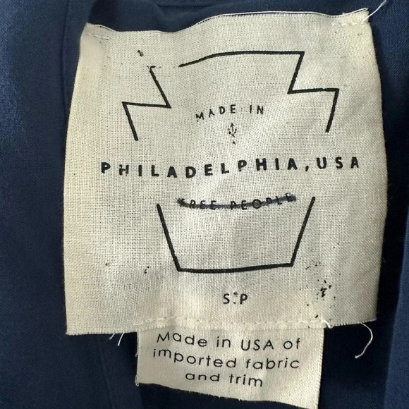 Free People Tiered Beck Dress, Made in Philidephia. - Picture 4 of 6